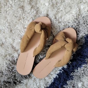 Loeffler Randall polly puff knot sandal